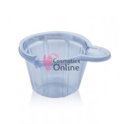 Set de 5 pahare pentru aplicat vopsea gene si sprancene din plastic SVP002